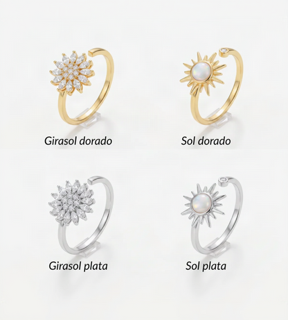 Anillo Antiestrés Giratorio Ajustable