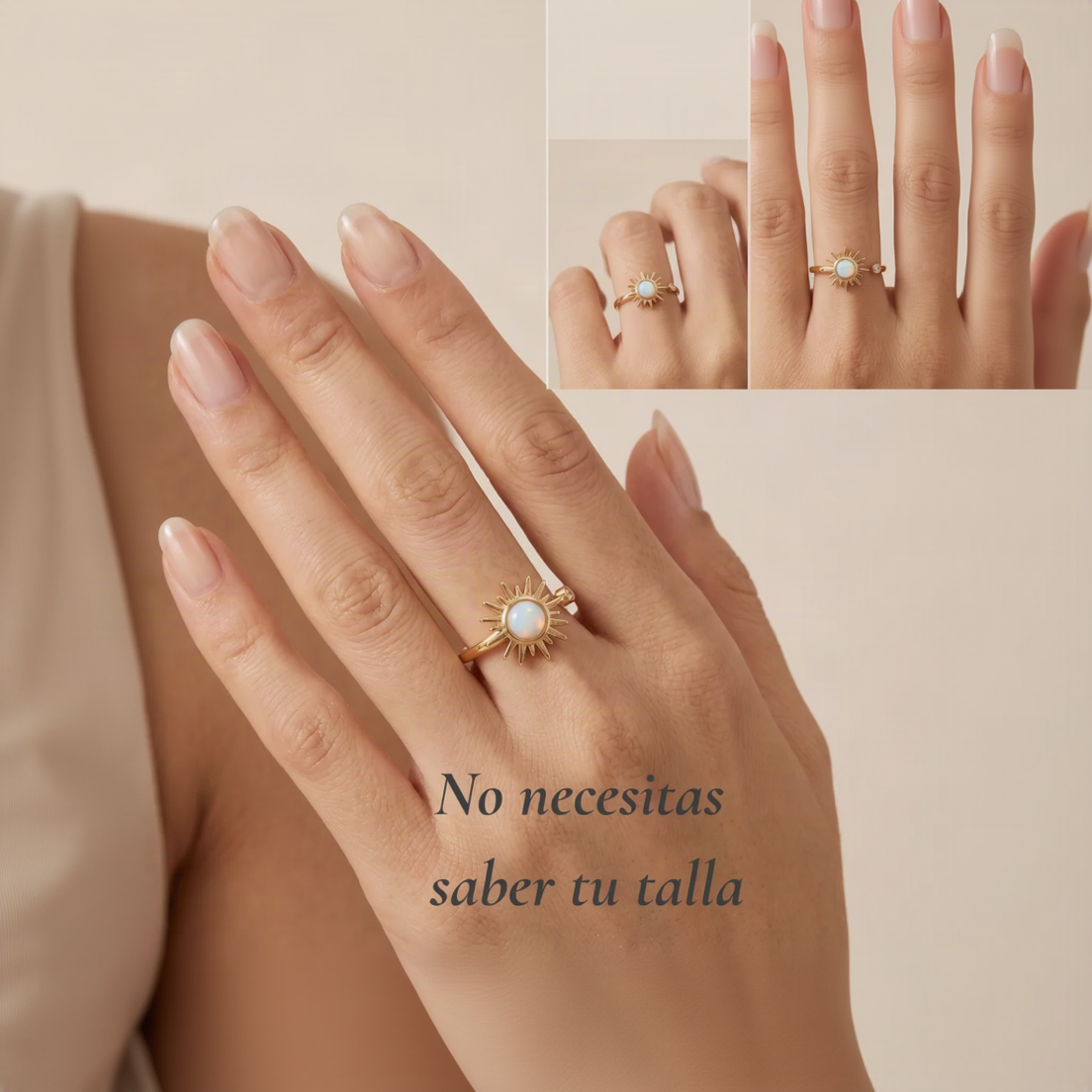Anillo Antiestrés Giratorio Ajustable