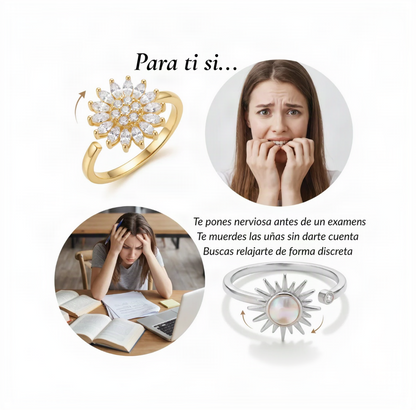 Anillo Antiestrés Giratorio Ajustable