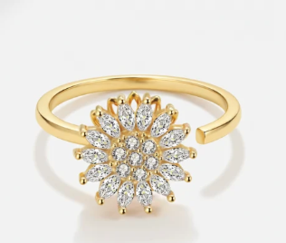 Anillo Antiestrés Giratorio Ajustable