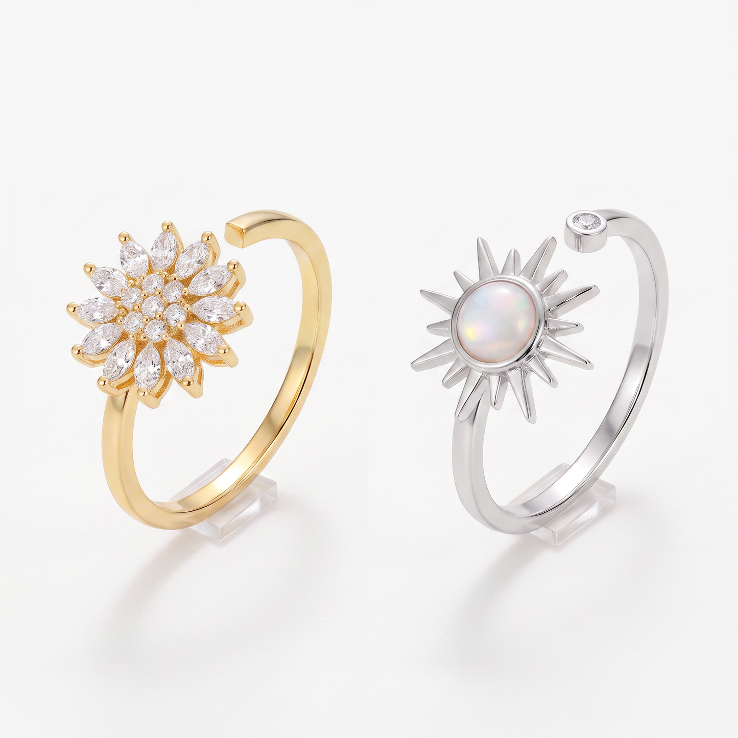 Anillo Antiestrés Giratorio Ajustable